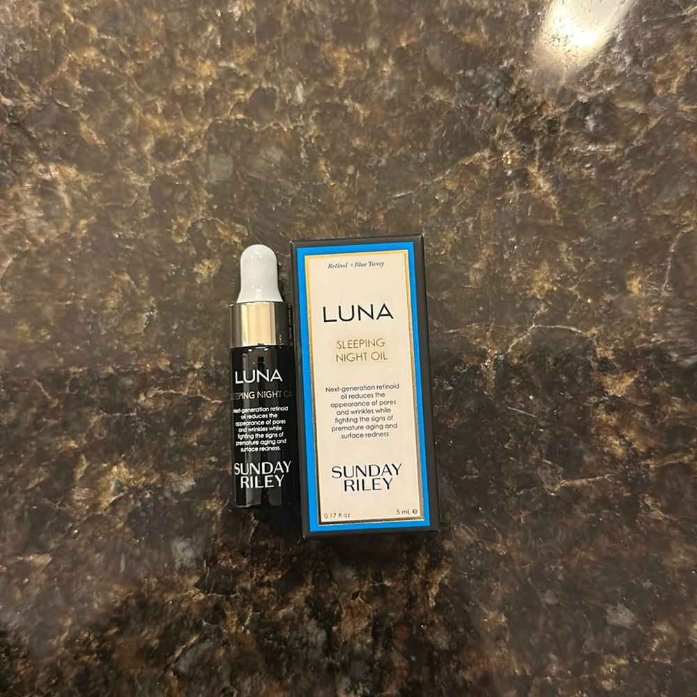 Sunday Riley Luna Sleeping Oil .17fl oz New Never Used